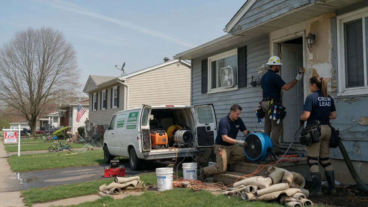 Flood Cleanup in Creighton, PA near me