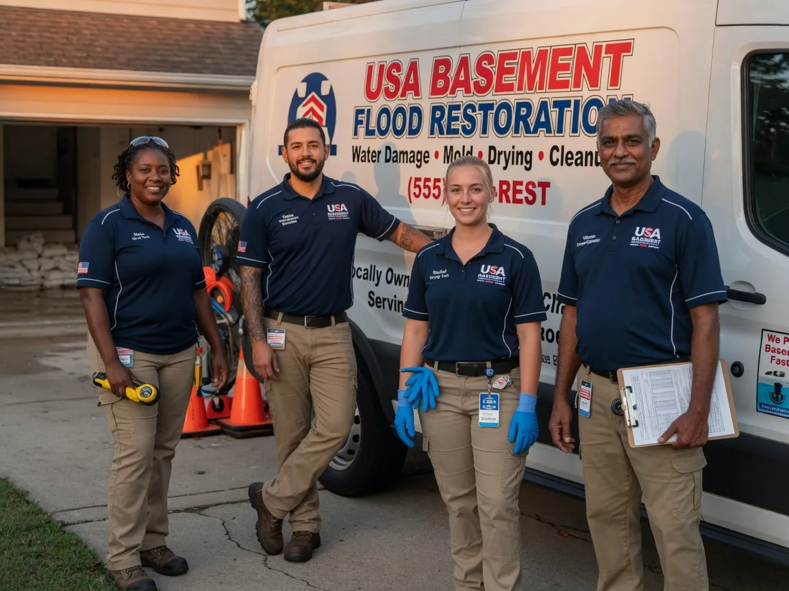 Basement Flood Cleanup company in Creighton, PA